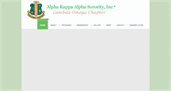 Desktop Screenshot of lambdaomegaaka.org